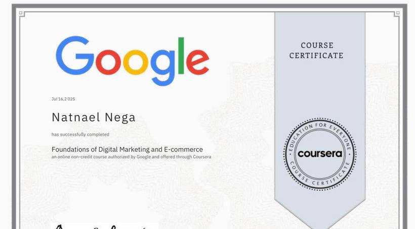 Google certificate